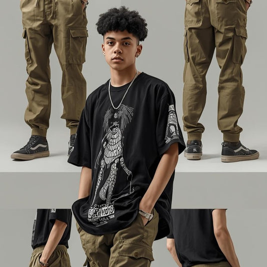 The Silph Moth Tee | Oversized Graphic T-Shirt